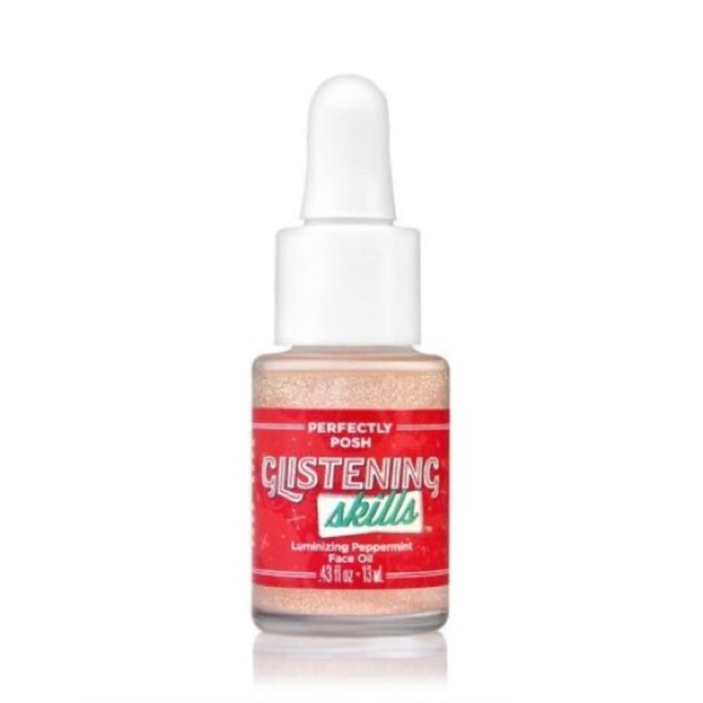 Perfectly Posh Glistening Skills Face Oil - New